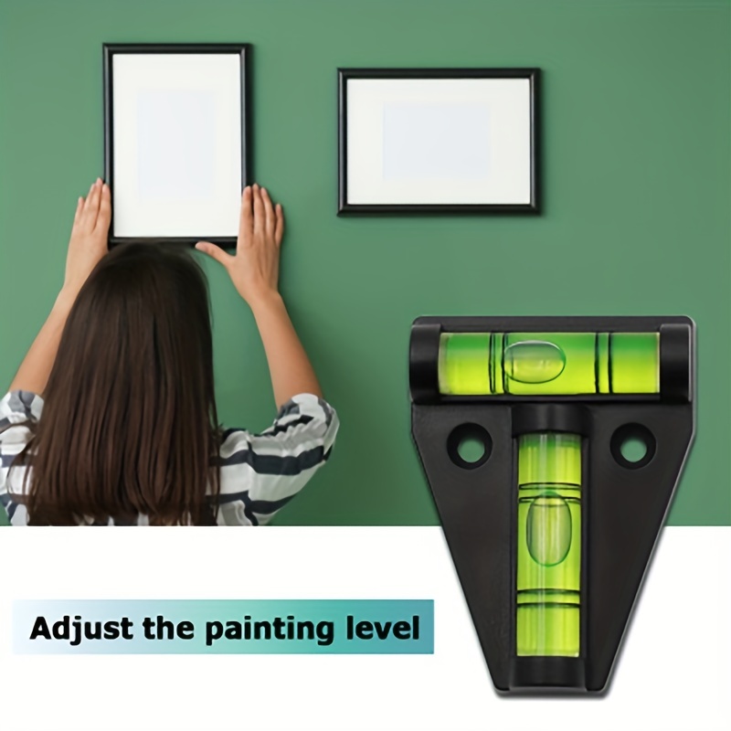 Spirit Level - Horizontal Bubble Triangle Level Green Bullseye