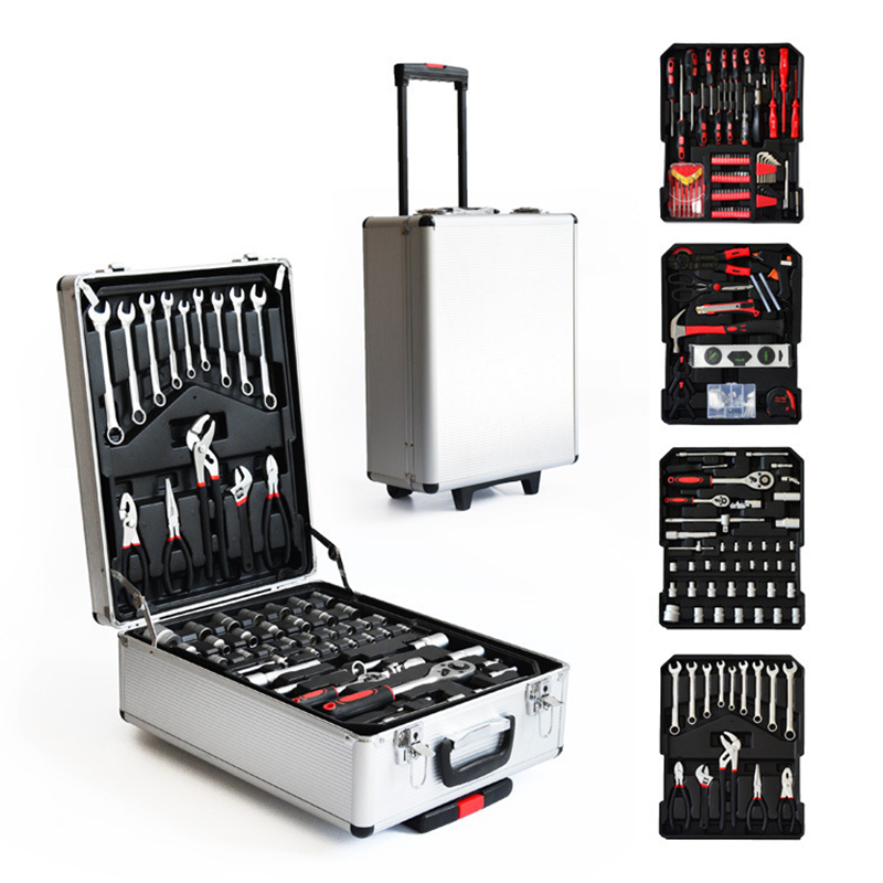 186 Pieces Aluminum Case Troll - Tool Set recension och pris