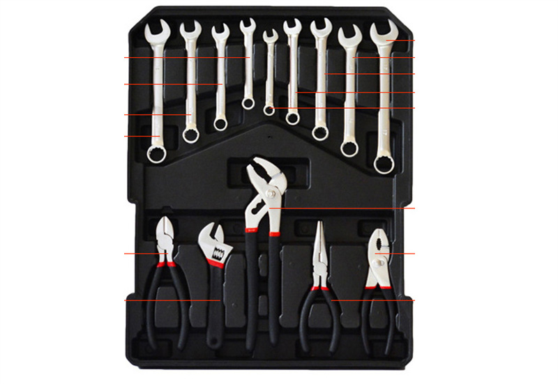 186 Pieces Aluminum Case Troll - Tool Set recension och pris