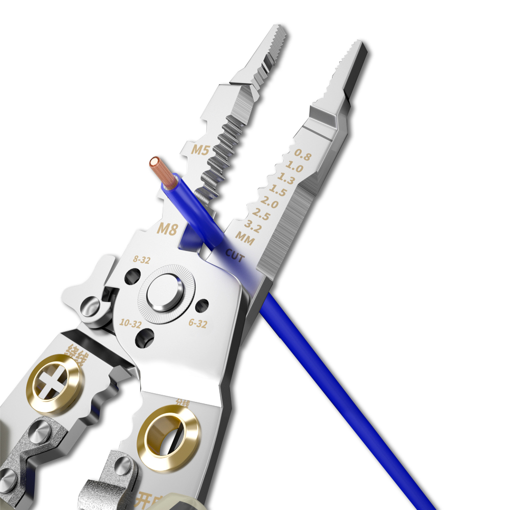 21-in-1 Wire Stripper Crimper, - Pliers recension och pris