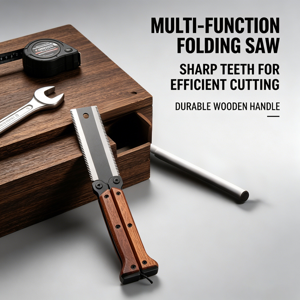 Foldable Double Sided Hand Saw - Hacksaw recension och pris