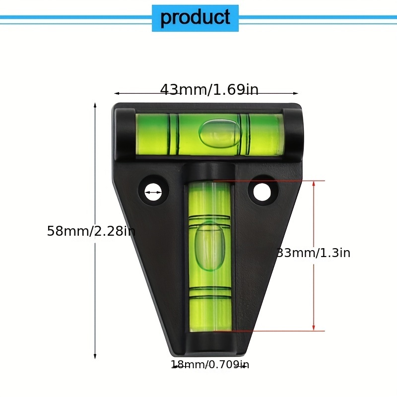 Horizontal Bubble Triangle Lev - Spirit Level recension och pris