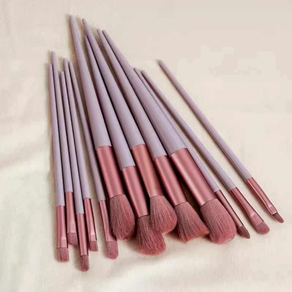13pcs Soft Fluffy Makeup Brush - Tool Set recension och pris