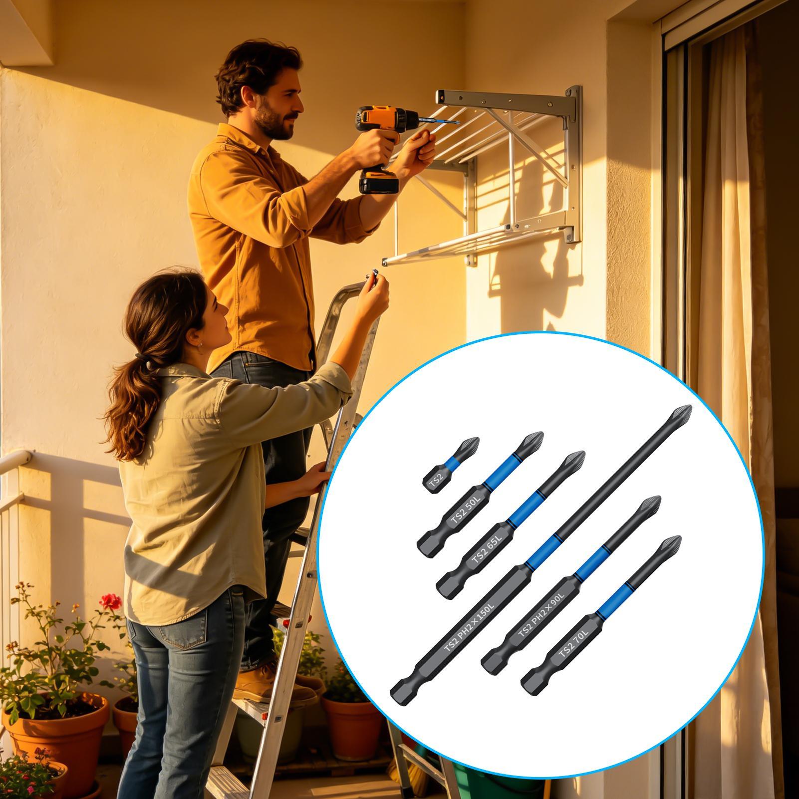Drill Screwdriver Bit Set 6-Pi - Screwdriver Set recension och pris