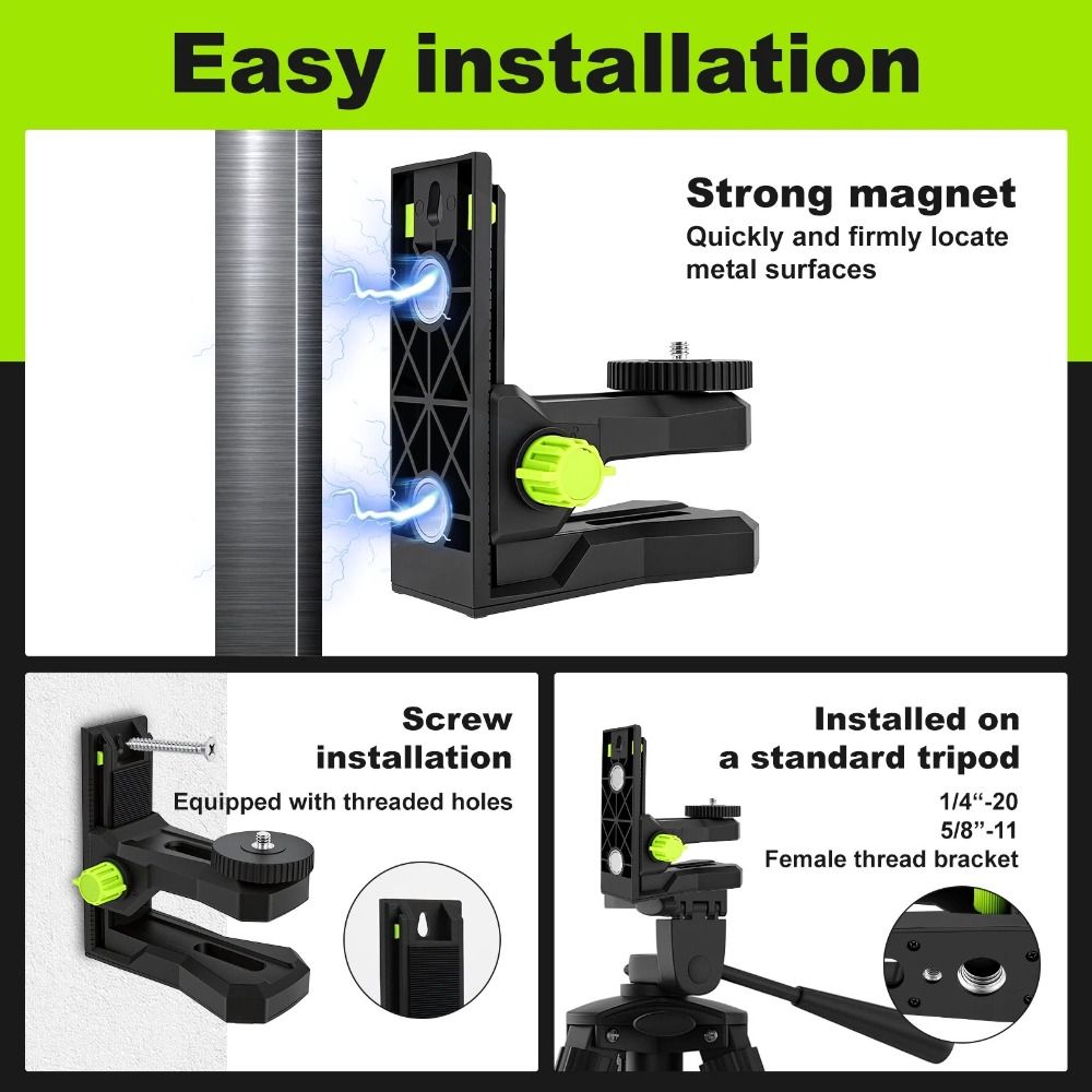 ABS Laser Level Bracket L-Shap - Spirit Level recension och pris