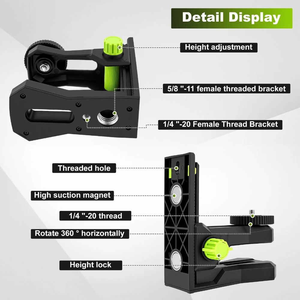 ABS Laser Level Bracket L-Shap - Spirit Level recension och pris